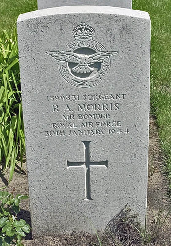 Sgt Reginald Arthur Morris<br/><br /><br />died January 30th, 1944